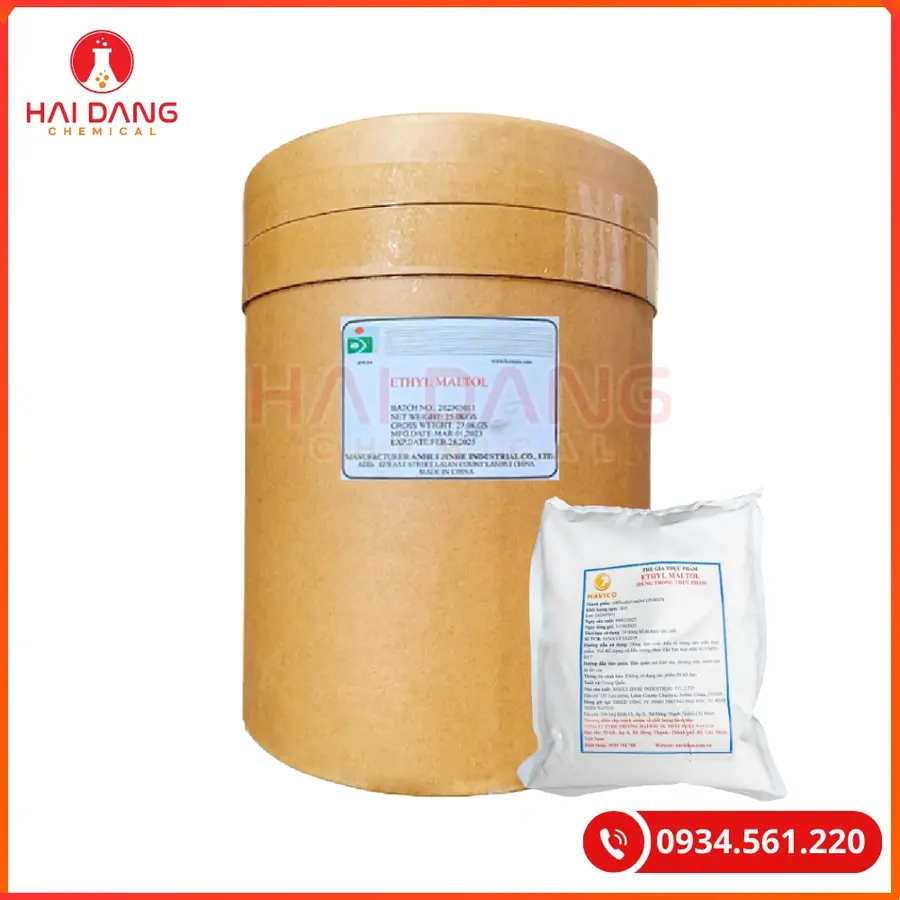 Ethyl Maltol Trung Quốc Tăng Hương Thực Phẩm | Giá Tốt Tại Kho Quảng Ninh