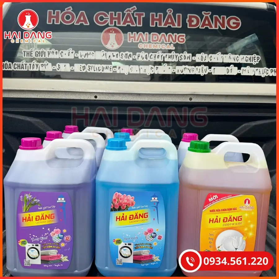 Nước Giặt Hải Đăng Hương Lovely Violet Giá Tốt Quảng Ninh