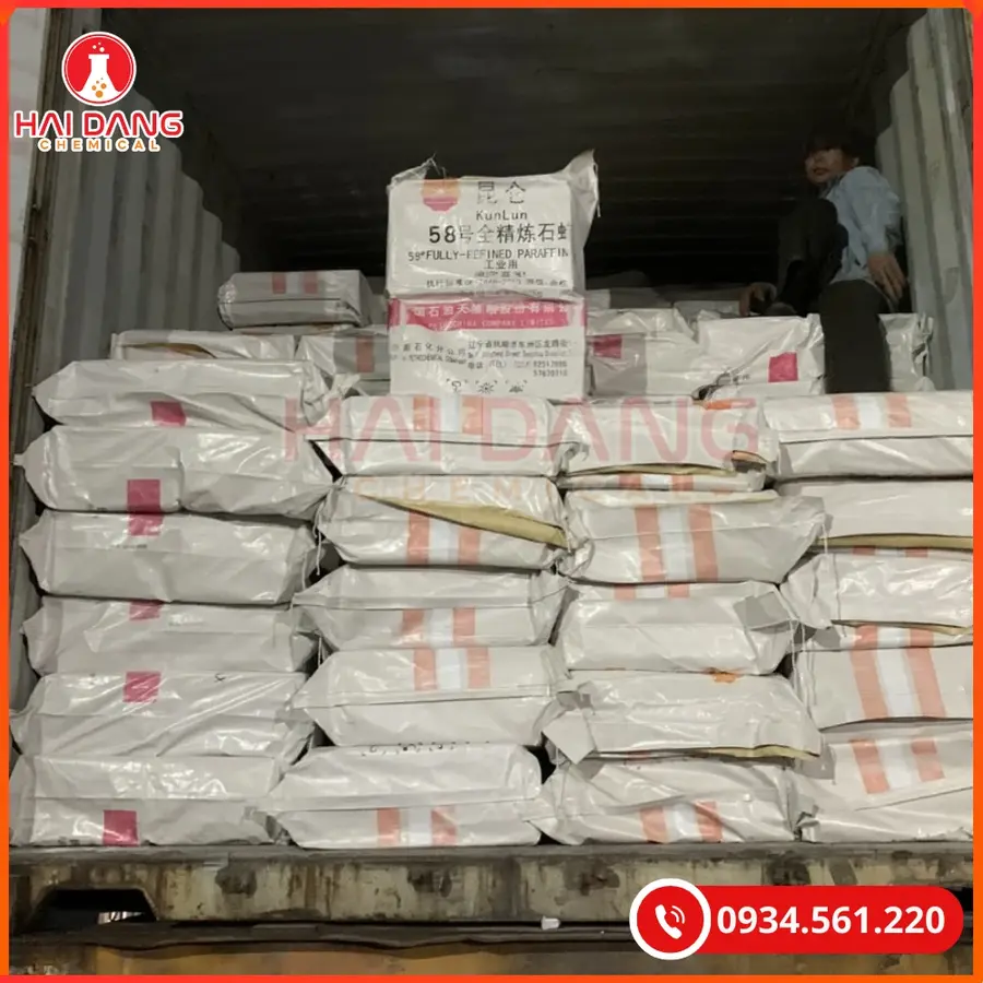 Sáp Paraffin Wax 58 Trung Quốc Hóa Chất Công Nghiệp | Giá Tốt Quảng Ninh