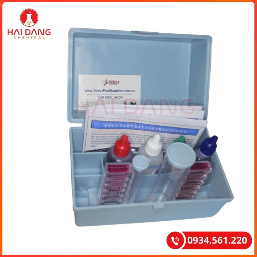 Hộp Test Nước 4 In 1 Waterco 31410 Kiểm Tra Nhanh Chỉ Số Hồ Bơi | Giá Tốt Quảng Ninh