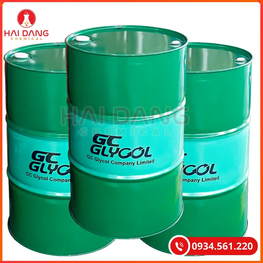 Mono Ethylene Glycol (MEG) Thái Lan 225kg/Phuy Dung Môi Công Nghiệp | Giá Tốt Quảng Ninh