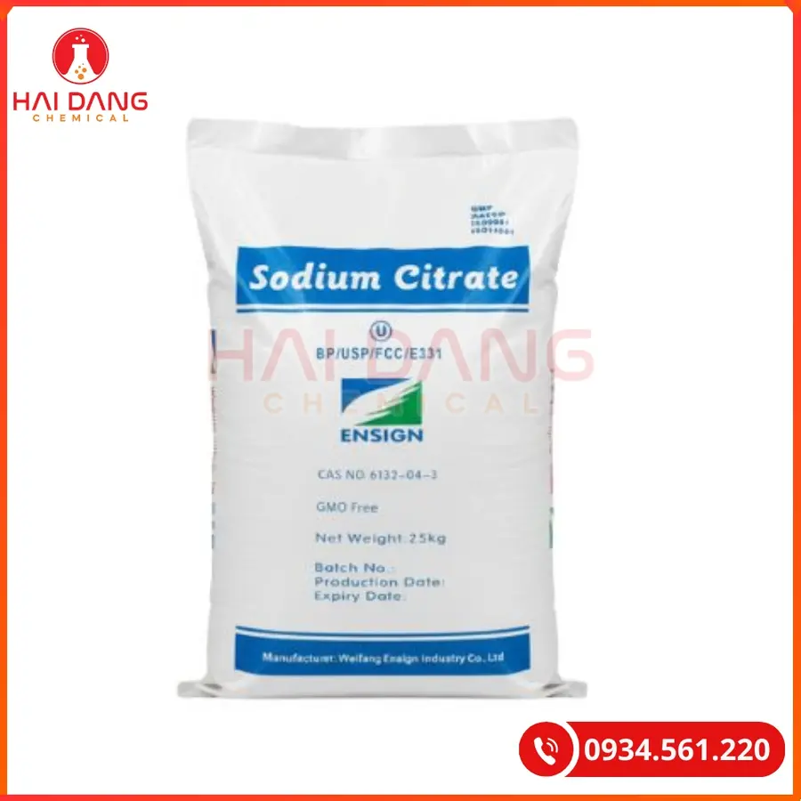 Trisodium Citrate Trung Quốc Thực Phẩm | Giá Tốt Tại Kho Quảng Ninh