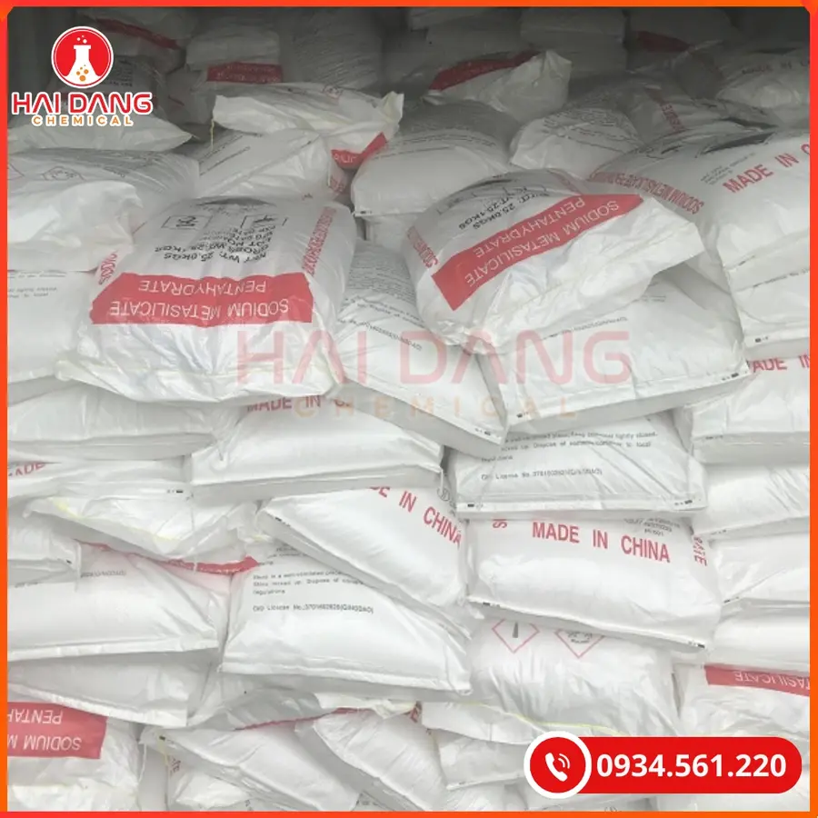 Sodium Metasilicate Na2SiO3 Trung Quốc Hóa Chất Công Nghiệp | Giá Tốt Quảng Ninh