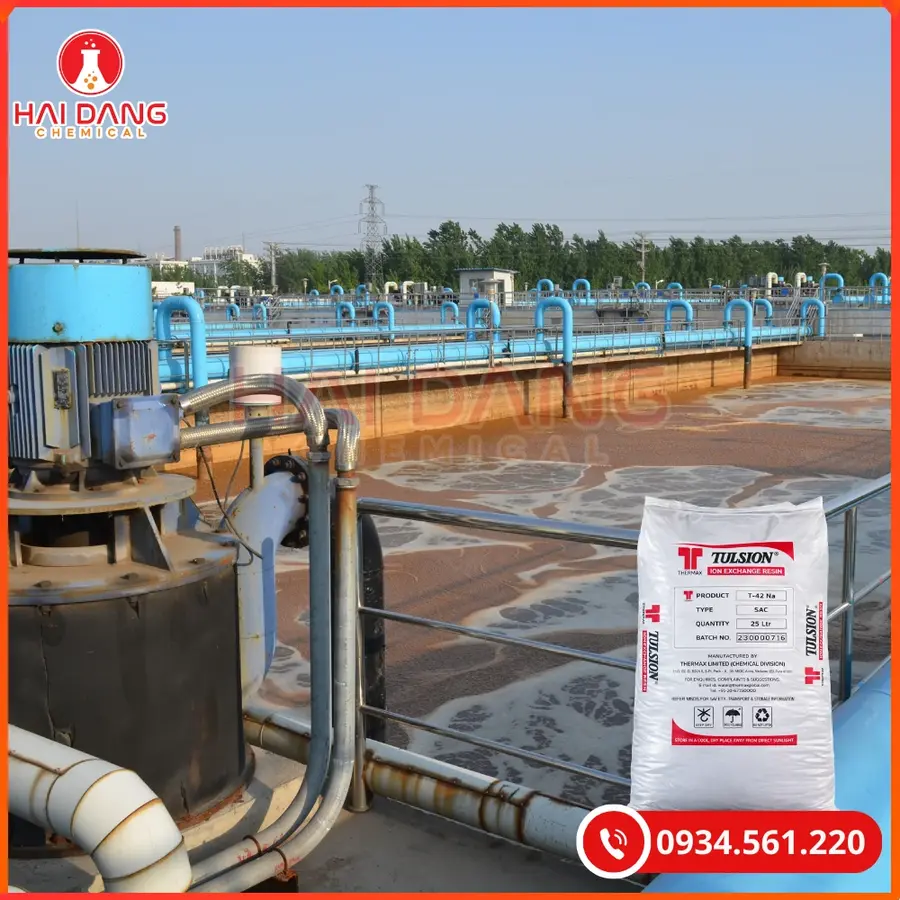 Hạt Trao Đổi Ion Cation Tulsion T42Na Thermax Làm Mềm Nước | Giá Tốt Quảng Ninh