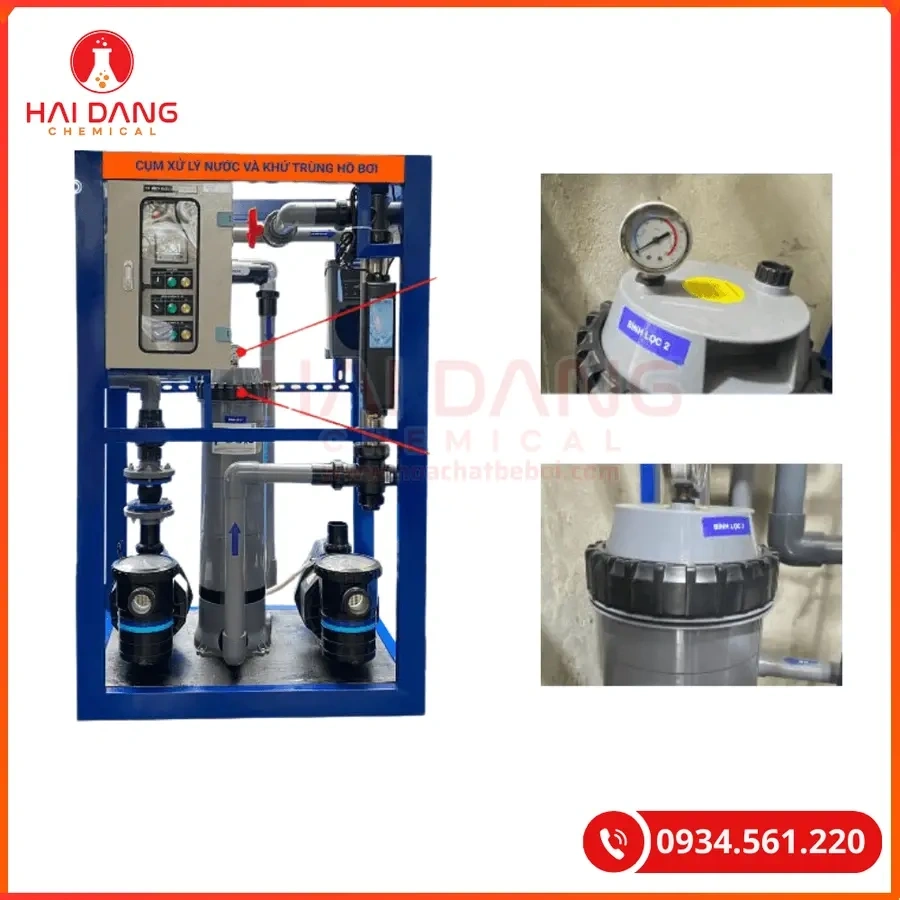 HỆ THỐNG XỬ LÝ NƯỚC KHÔNG HÓA CHẤT CXL-10 | BỂ < 40M3