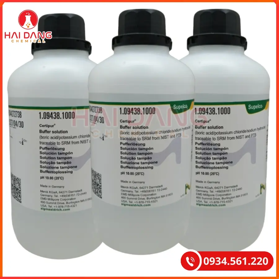 Dung Dịch Chuẩn pH 10 Merck 1L Hóa Chất Thí Nghiệm | Giá Tốt Quảng Ninh