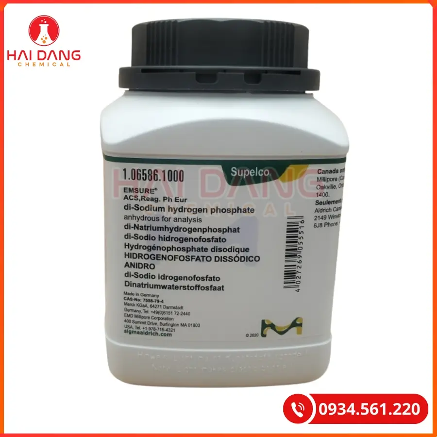 Di-Sodium Hydrogen Phosphate Merck 1kg Hóa Chất Thí Nghiệm | Giá Tốt Quảng Ninh