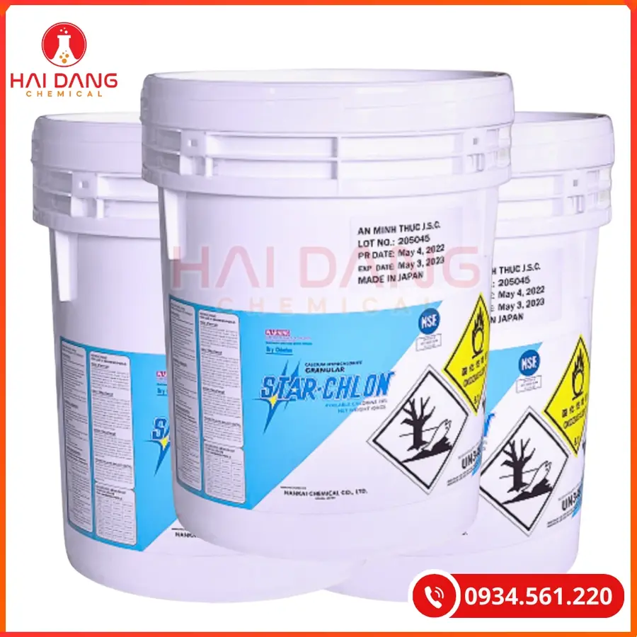Clorin Nankai 70% Nhật Bản Thùng 45kg Khử Trùng Hồ Bơi | Giá Tốt Quảng Ninh
