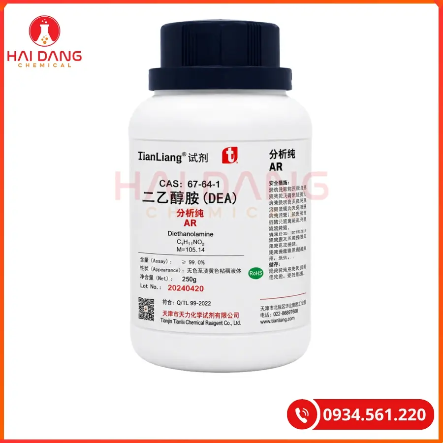 Ethanolamine Ghtech 500ml Hóa Chất Thí Nghiệm | Giá Tốt Quảng Ninh