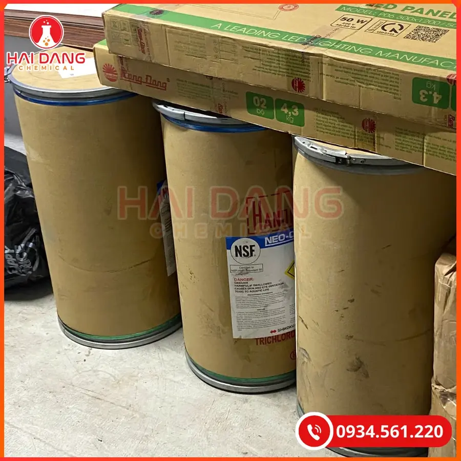 TCCA Bột/Viên Shikoku Nhật Bản Hóa Chất Công Nghiệp | Giá Tốt Quảng Ninh