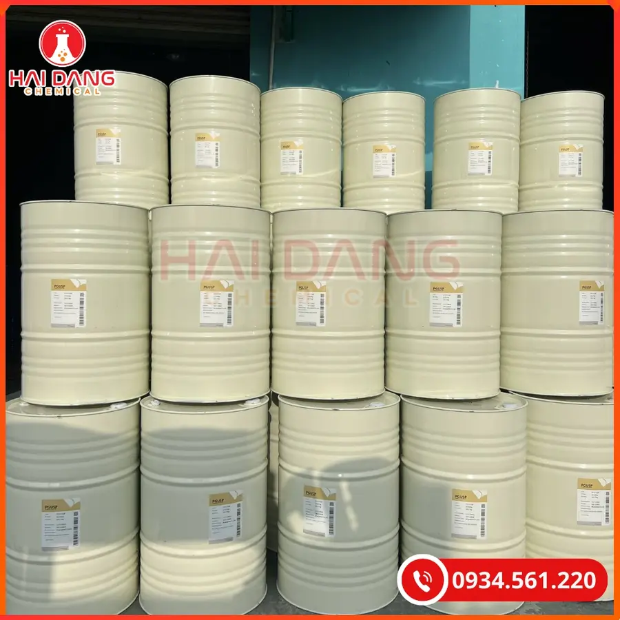 Polypropylene Glycol (PPG) Hàn Quốc 210kg/Phuy Dung Môi Công Nghiệp | Giá Tốt Quảng Ninh