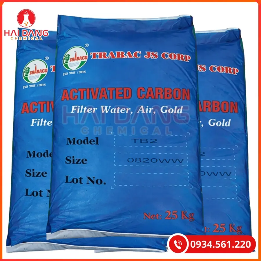 Than Hoạt Tính TB2 Iodine 1100 Xử Lý Nước | Giá Tốt Quảng Ninh