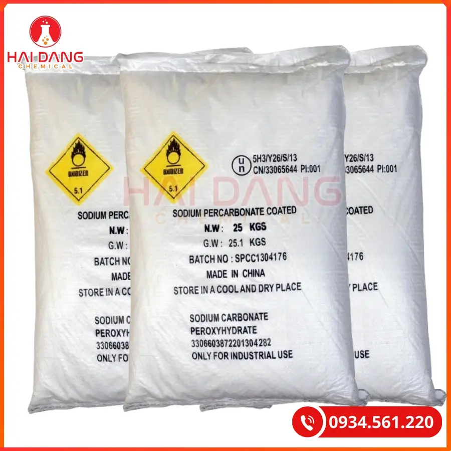 Oxy Bột Trung Quốc Tẩy Trắng Xử Lý Nước | Giá Tốt Tại Kho Quảng Ninh