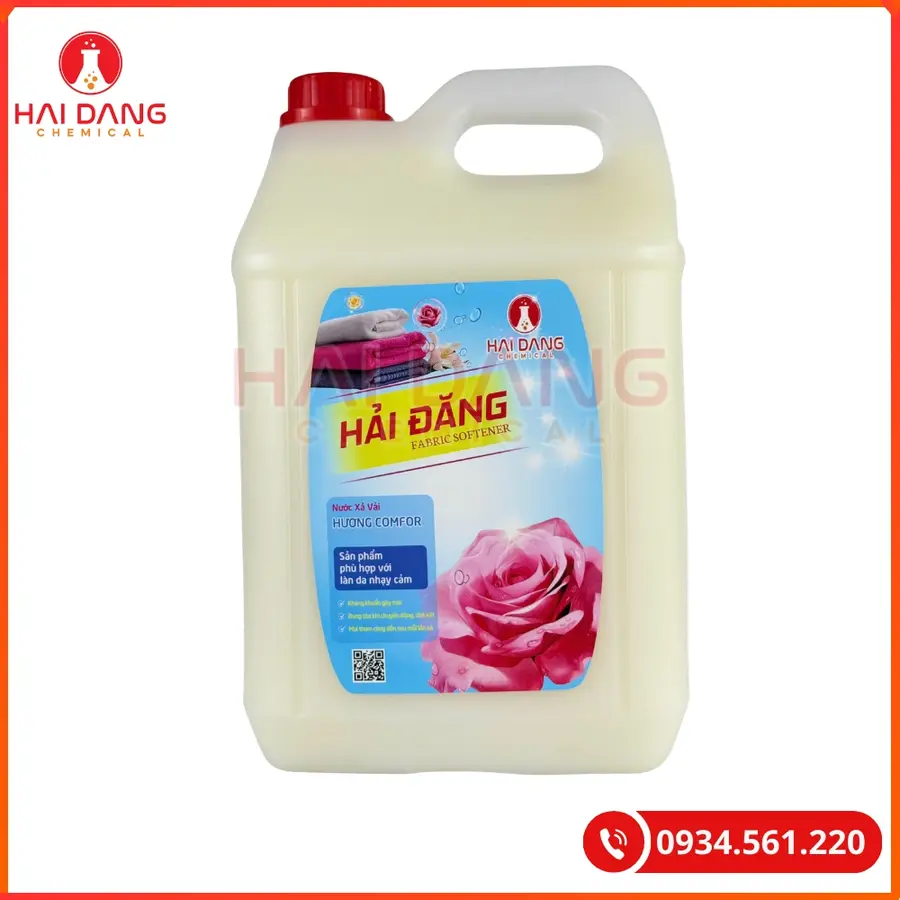 Nước Xả Vải Hải Đăng Hương Comfort Việt Nam 10 Lít Can 2 Lít Can | Giá Tốt Quảng Ninh