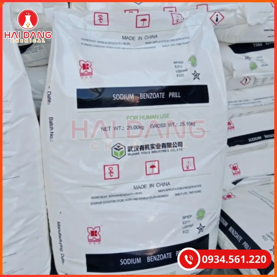 Sodium Benzoate Hà Lan | Giá Tốt Tại Quảng Ninh