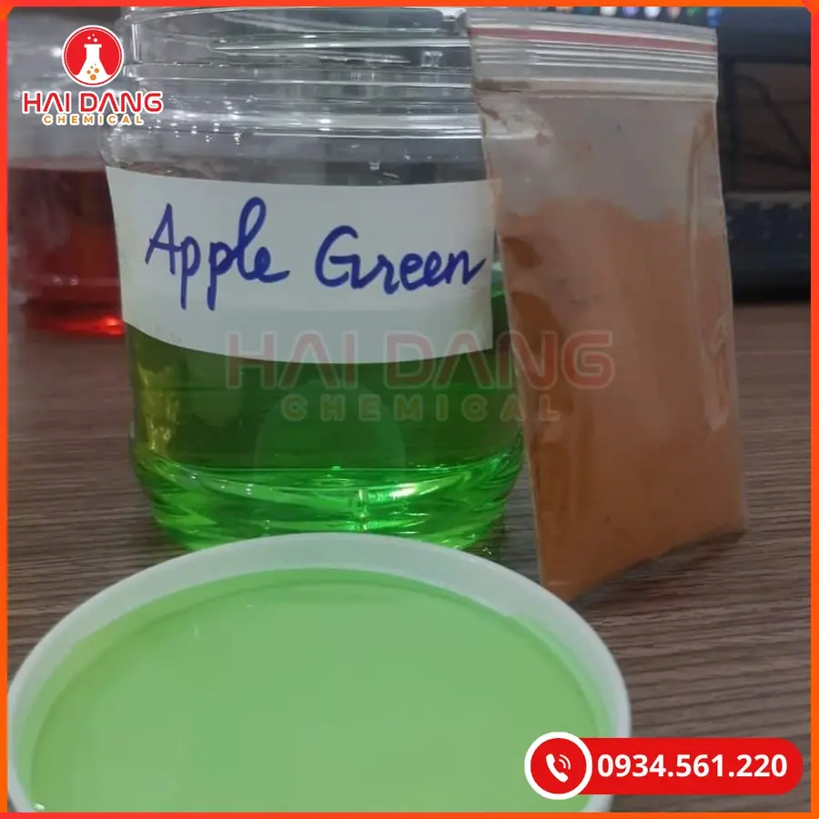 Màu Xanh Apple Green Thực Phẩm | Giá Tốt Tại Kho Quảng Ninh