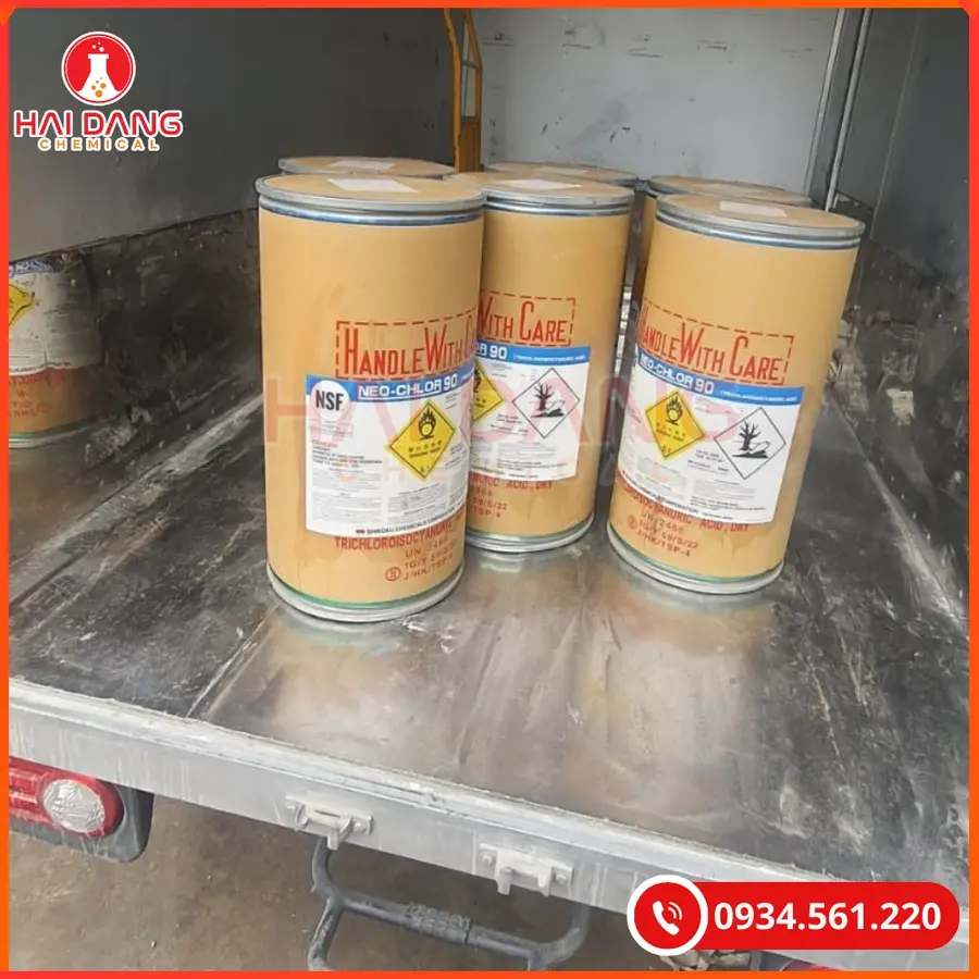 TCCA Bột Viên Nhật Shikoku Thùng 50Kg Khử Trùng Nước | Giá Tốt Quảng Ninh