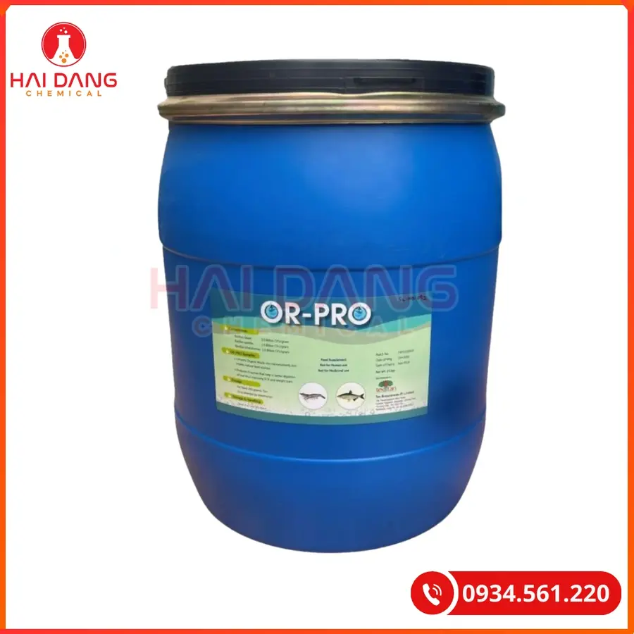 OR PRO Ấn Độ Thùng 25kg Tăng Oxy Ao Nuôi | Giá Tốt Tại Kho Quảng Ninh