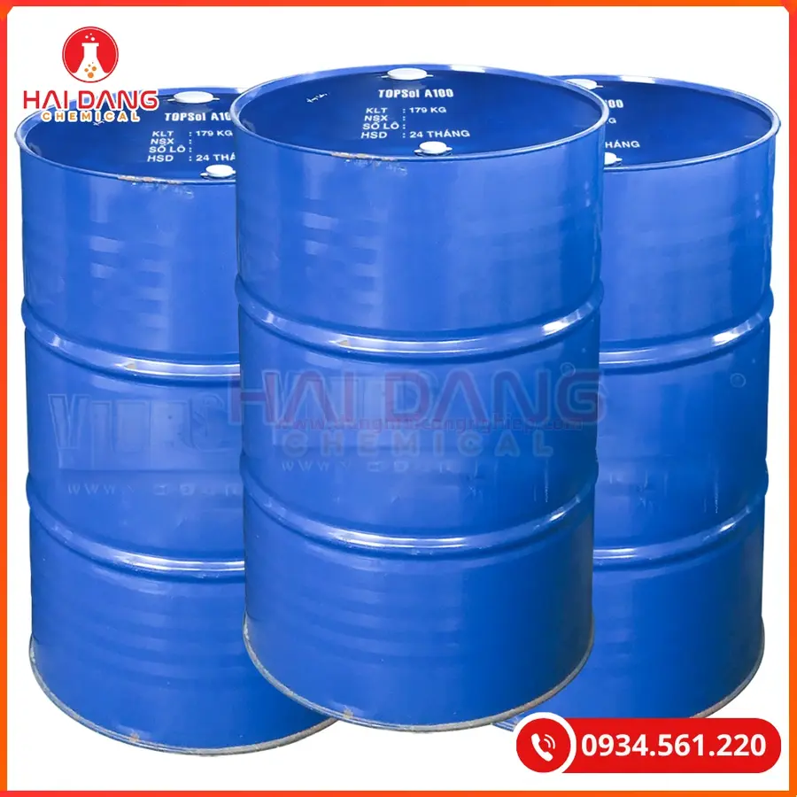 TopSolvent A100 Thái Lan 179kg/Phuy Dung Môi Công Nghiệp | Giá Tốt Quảng Ninh