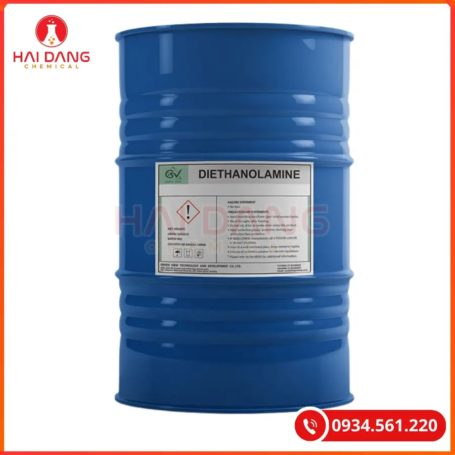 Diethanolamine (DEA) Malaysia 228kg/Phuy Dung Môi Công Nghiệp | Giá Tốt Quảng Ninh