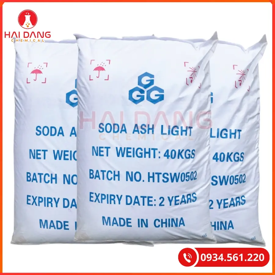 Soda Ash Light Na2CO3 Trung Quốc Xử Lý Nước | Giá Tốt Quảng Ninh