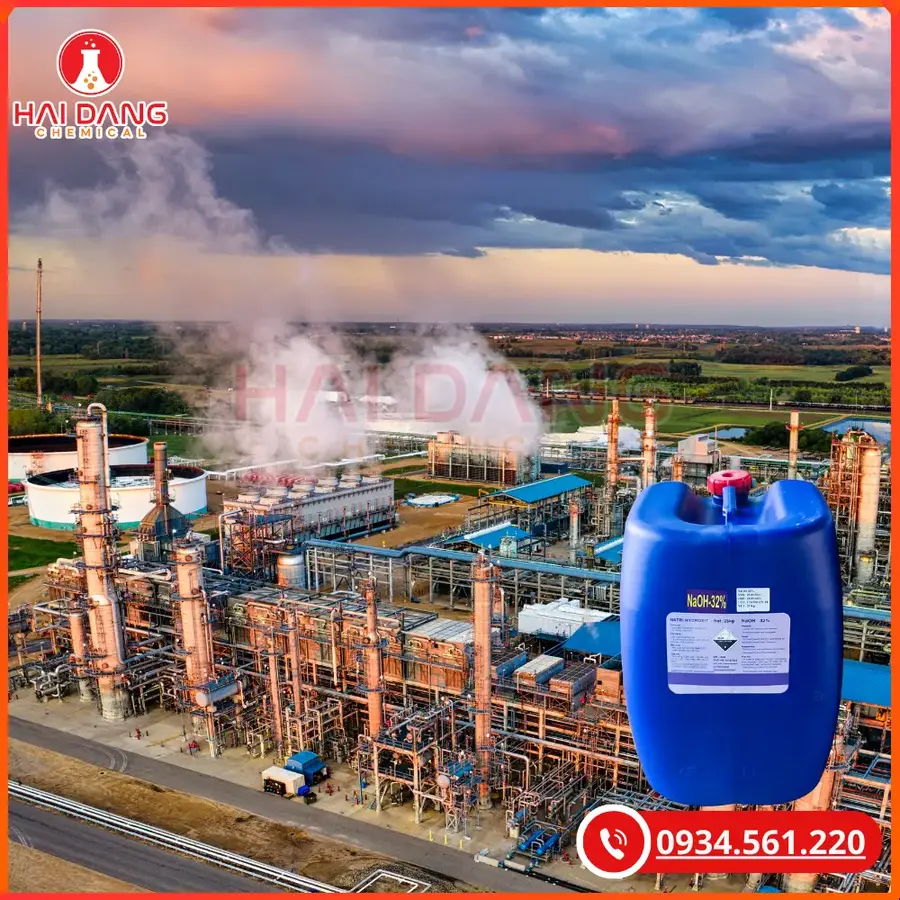 Xút Lỏng NaOH 32% Việt Nam Hóa Chất Công Nghiệp | Giá Tốt Quảng Ninh