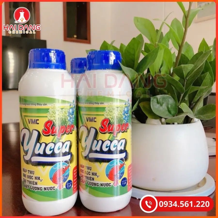 Supper Yucca Chai 1L Xử Lý Khí Độc Ao Nuôi | Giá Tốt Tại Kho Quảng Ninh