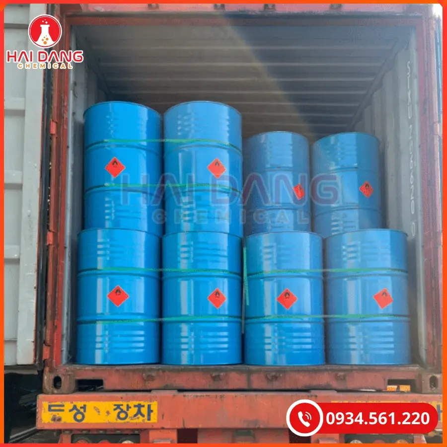 Methyl Isobutyl Ketone (MIBK) Hàn Quốc 165kg/Phuy Dung Môi Công Nghiệp | Giá Tốt Quảng Ninh