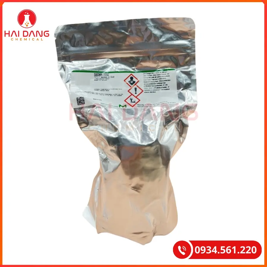 CRM TCLP Metals In Soil SQC005-225G Sigma 250g Vật Liệu Chuẩn Môi Trường | Giá Tốt Quảng Ninh