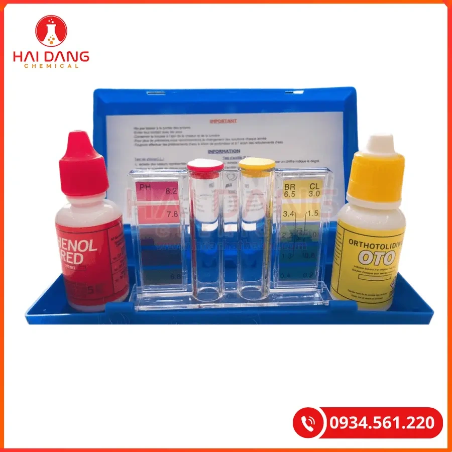 Bộ Test Nước Hồ Bơi 2 Trong 1 SE23 Đo Clorin Và pH | Giá Tốt Quảng Ninh