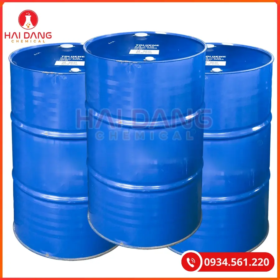Toluene Hàn Quốc 179kg/Phuy Dung Môi Công Nghiệp | Giá Tốt Quảng Ninh