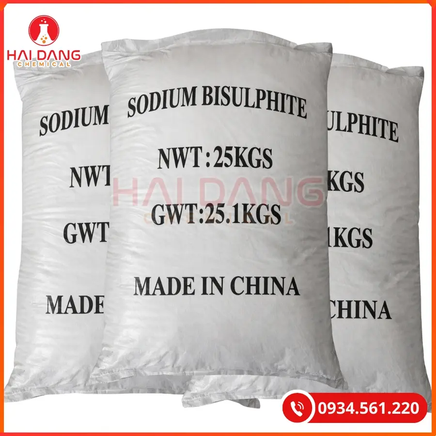 Sodium Bisulfite NaHSO3 Trung Quốc Khử Clo Xử Lý Nước | Giá Tốt Quảng Ninh