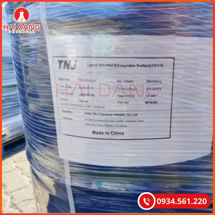 AEO9 LS9 Trung Quốc Nguyên Liệu Tẩy Rửa | Giá Tốt Tại Kho Quảng Ninh