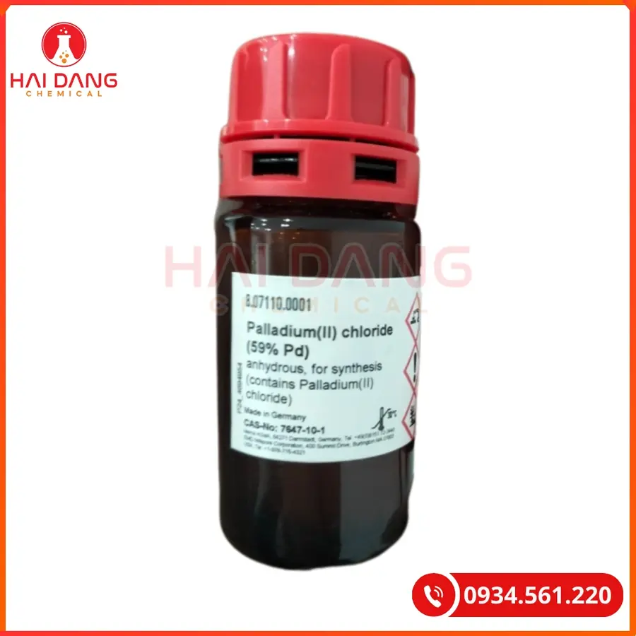 Palladium(II) Chloride Sigma 1g Hóa Chất Thí Nghiệm | Giá Tốt Quảng Ninh
