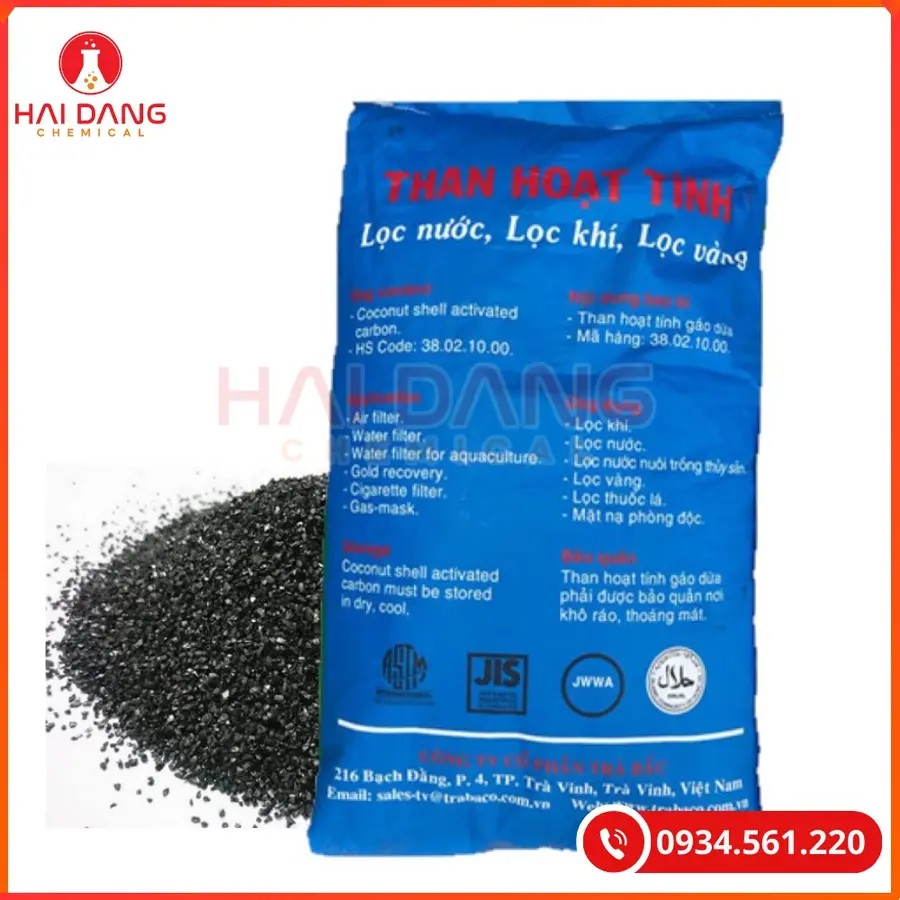 Than Hoạt Tính TB2 Iodine 1100 Xử Lý Nước | Giá Tốt Quảng Ninh