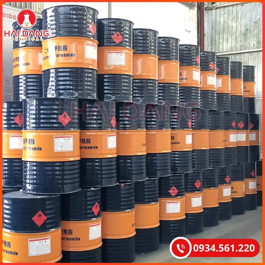 Dimethylformamide (DMF) China 190kg/Phuy Dung Môi Công Nghiệp | Giá Tốt Quảng Ninh