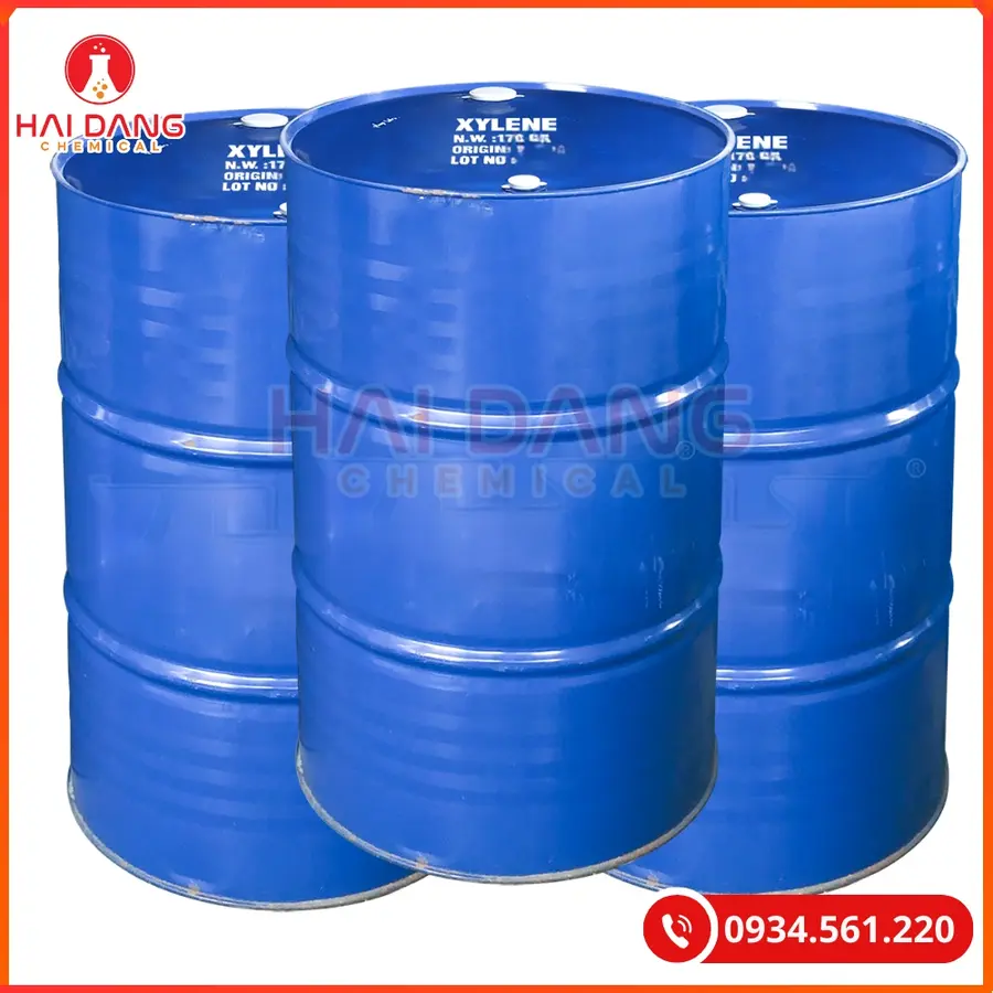 Xylene Thái Lan 179kg/Phuy Dung Môi Công Nghiệp | Giá Tốt Quảng Ninh