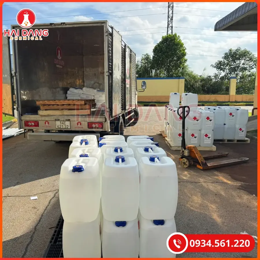 Acetic Acid CH3COOH Hàn Quốc Hóa Chất Công Nghiệp | Giá Tốt Quảng Ninh