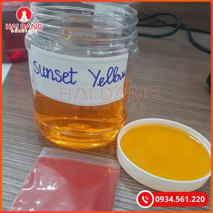 Màu Lake Sunset Yellow Thực Phẩm | Giá Tốt Tại Kho Quảng Ninh