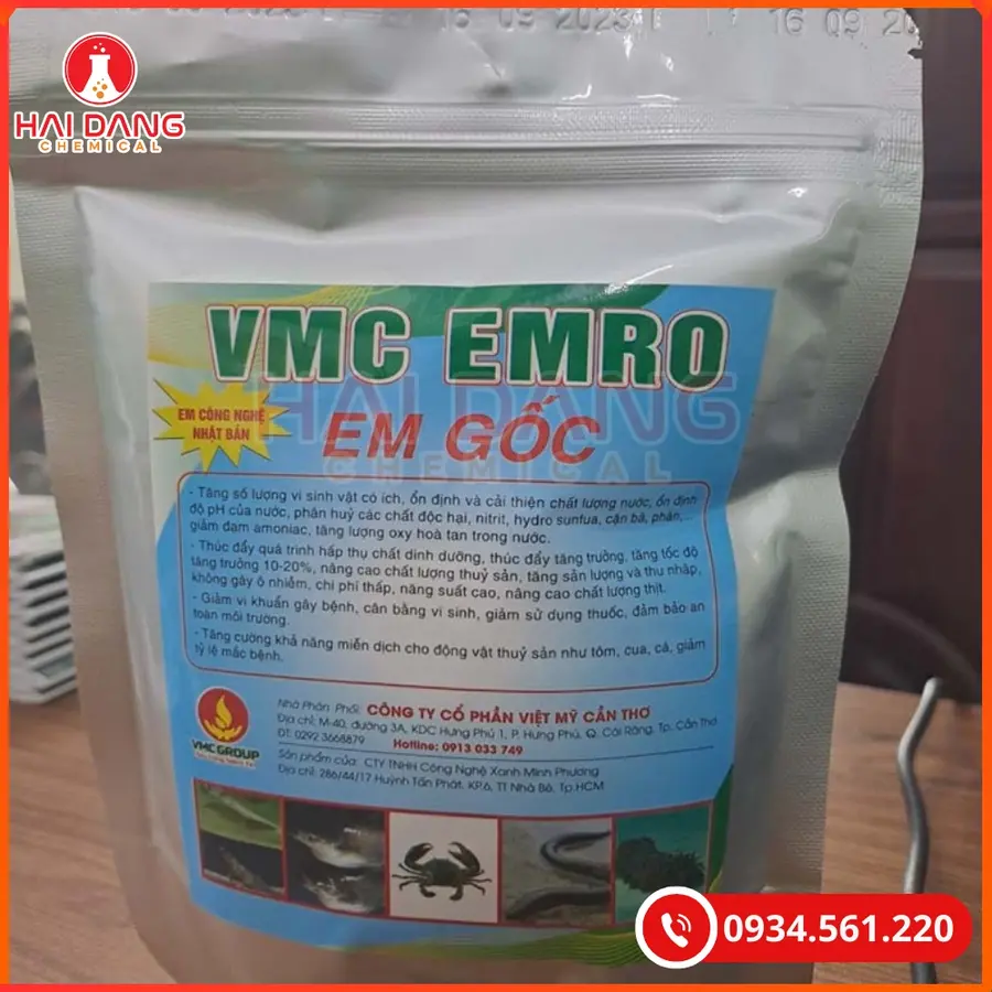 EM Gốc Việt Nam Can 20L Xử Lý Nước Thủy Sản | Giá Tốt Tại Kho Quảng Ninh