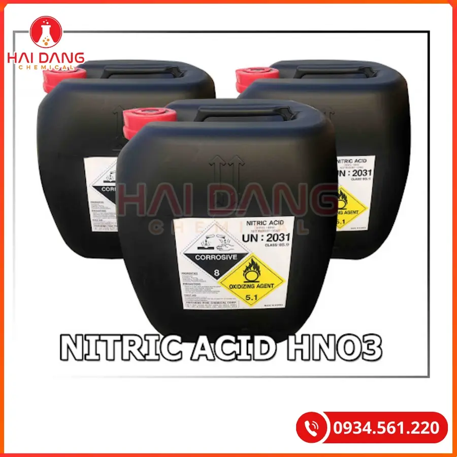 Axit Nitric HNO3 Hàn Quốc 35kg Hóa Chất Công Nghiệp | Giá Tốt Quảng Ninh