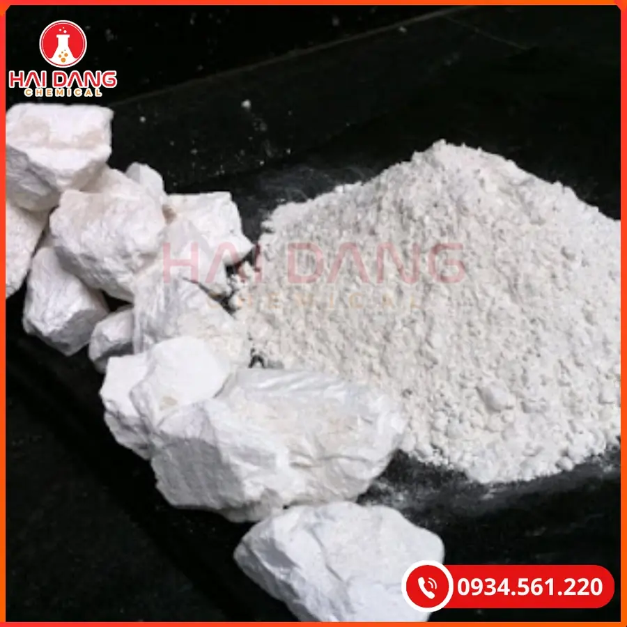 Vôi CaCO3 Việt Nam Bao 25kg Xử Lý Ao Nuôi | Giá Tốt Tại Kho Quảng Ninh