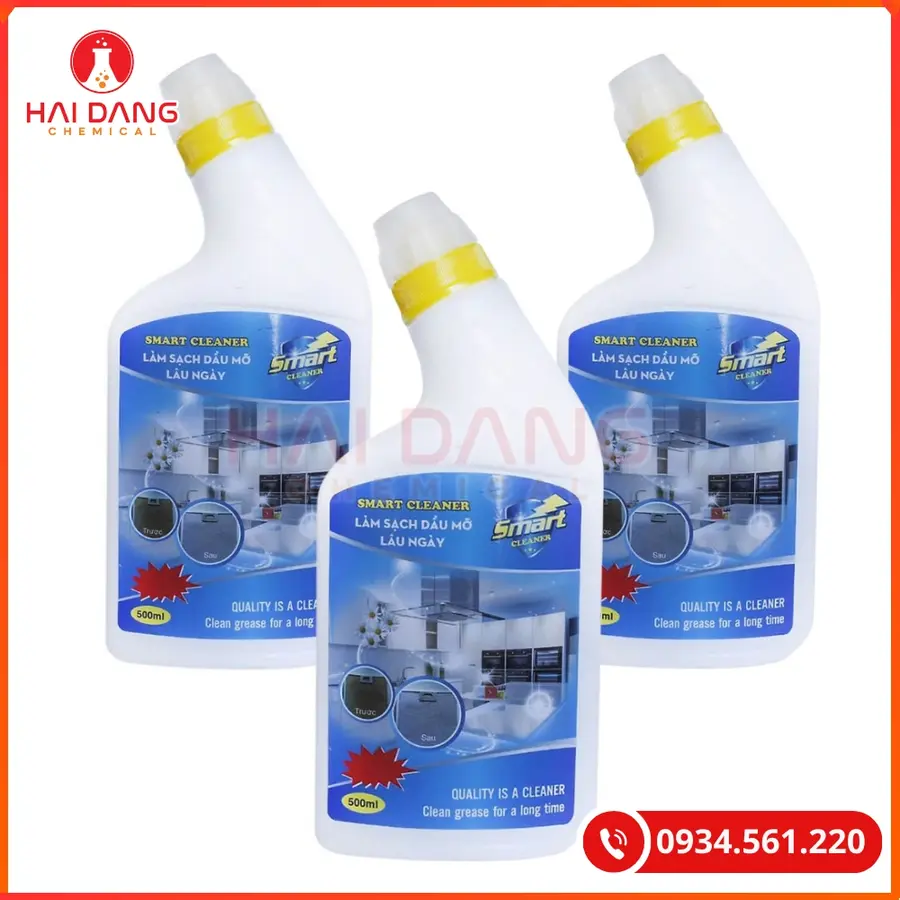 Smart Cleaner Tẩy Dầu Mỡ Việt Nam 300ml Chai Cho Hóa Chất Tẩy Rửa | Giá Tốt Quảng Ninh