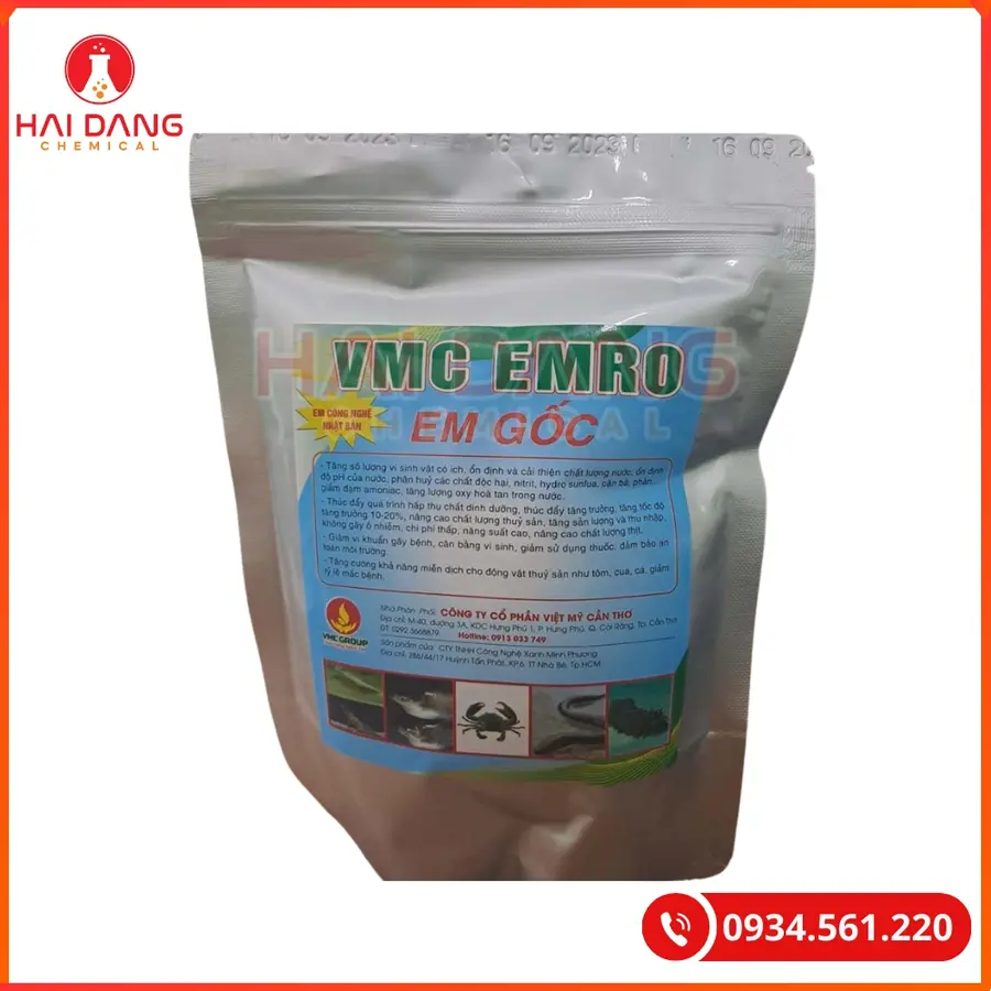 EM Gốc Bột VMC Gói 250g Xử Lý Nước Thủy Sản | Giá Tốt Tại Kho Quảng Ninh