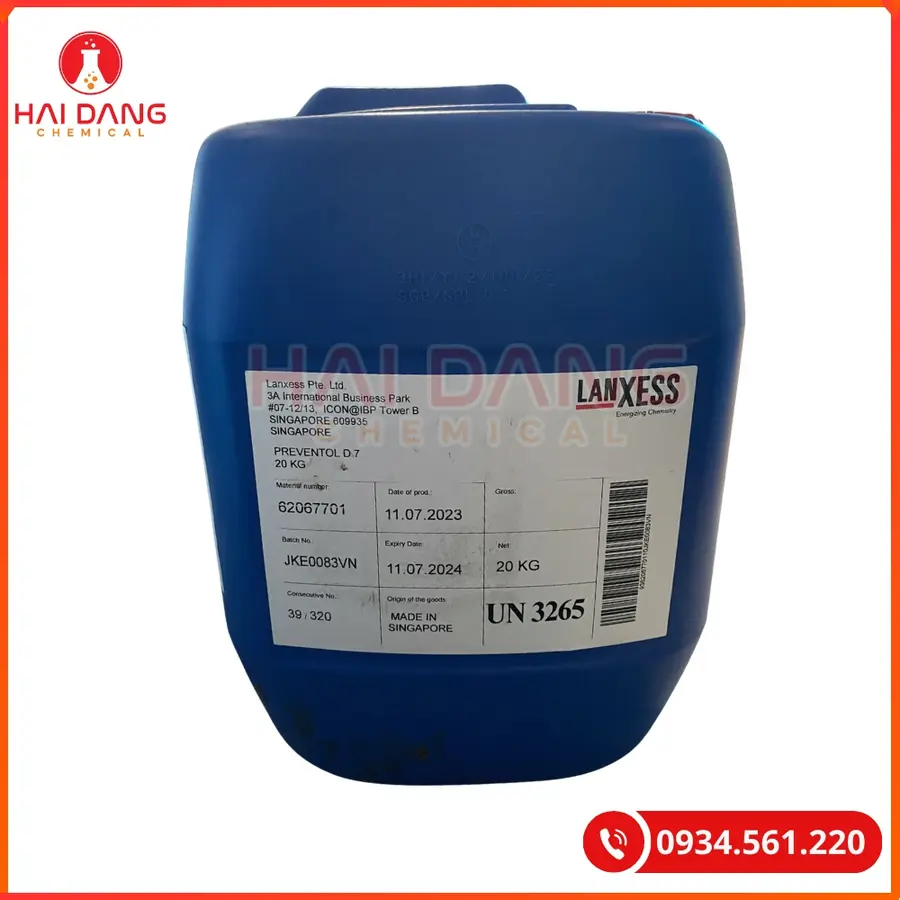 Chất Bảo Quản D7 Singapore Nguyên Liệu Tẩy Rửa Giá Tốt Quảng Ninh