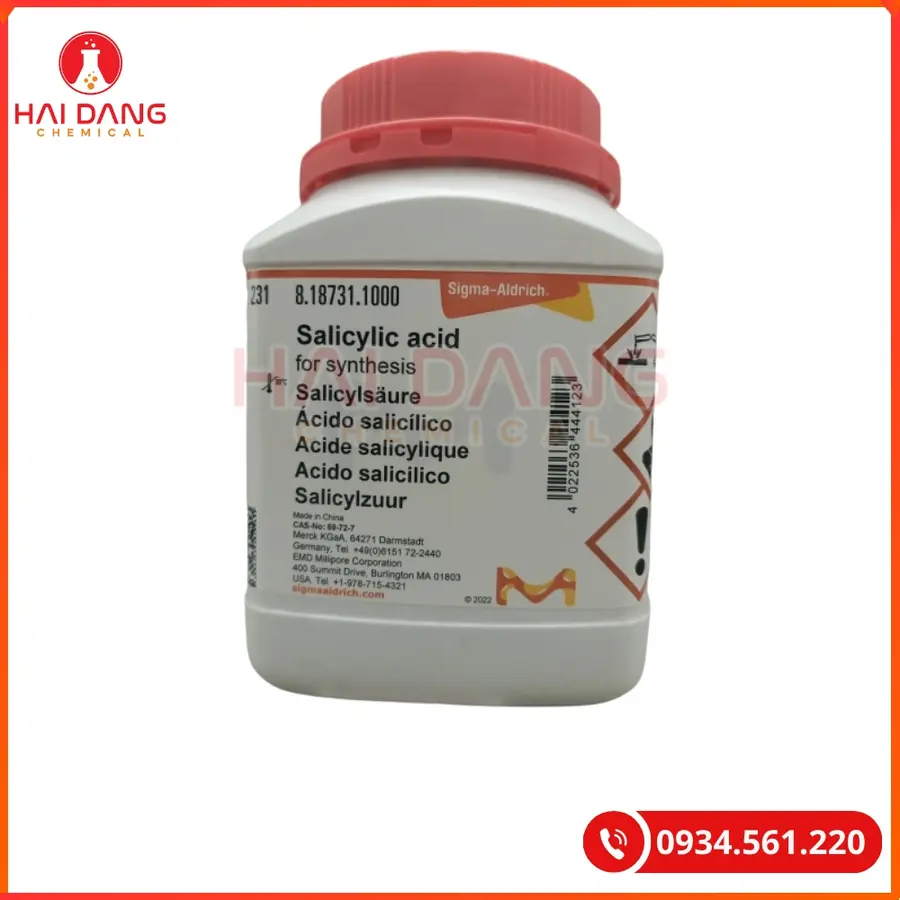 Salicylic Acid Merck 1kg Hóa Chất Thí Nghiệm | Giá Tốt Quảng Ninh