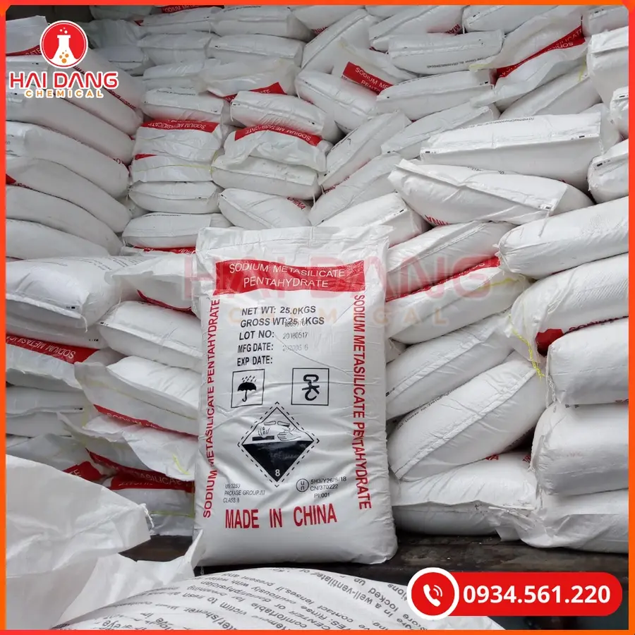 Sodium Metasilicate Na2SiO3 Trung Quốc Hóa Chất Công Nghiệp | Giá Tốt Quảng Ninh
