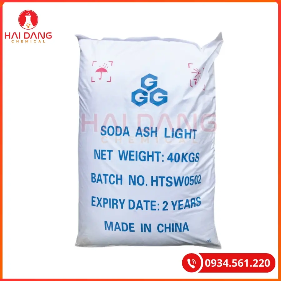 Soda Ash Light Na2CO3 Trung Quốc Xử Lý Nước | Giá Tốt Quảng Ninh