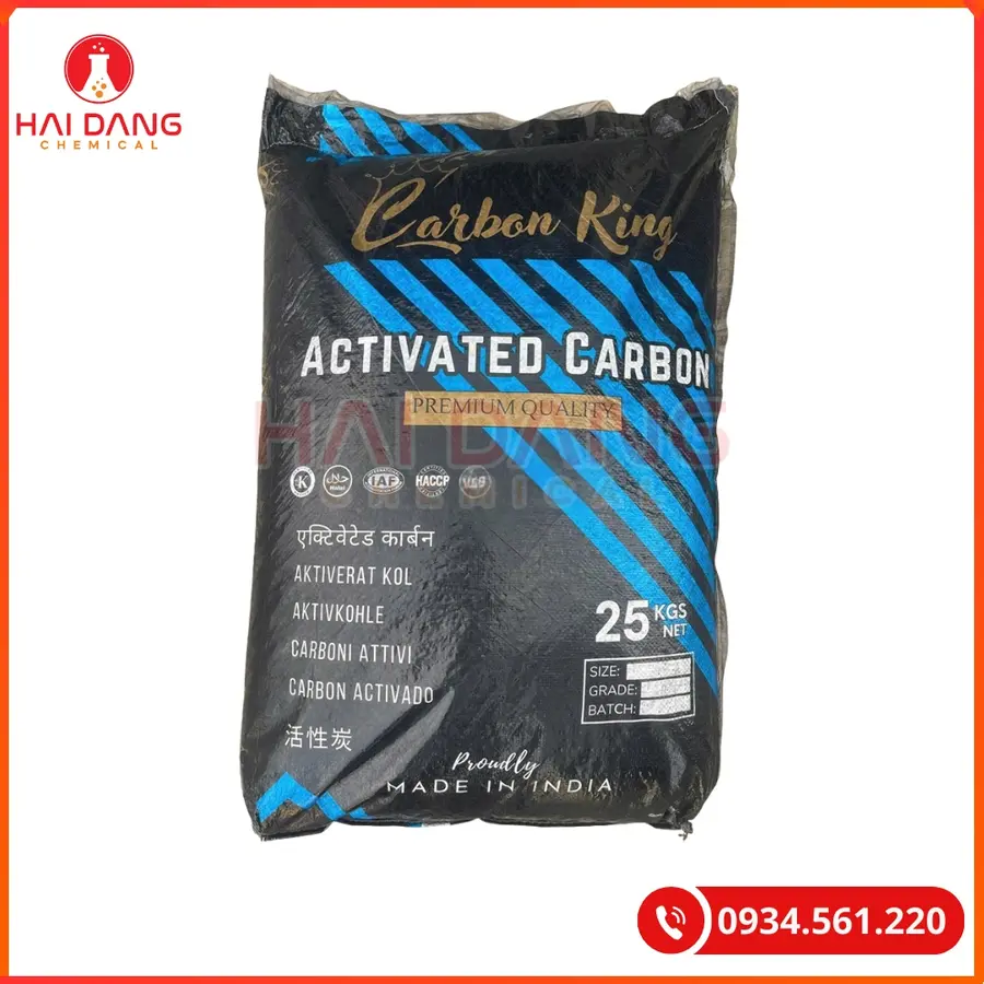 Than Hoạt Tính Hạt CKB Plus Iodine 500 Min Lọc Nước Công Nghiệp | Giá Tốt Quảng Ninh