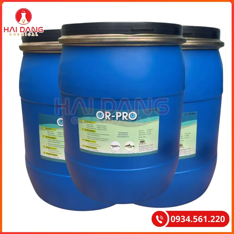 OR PRO Ấn Độ Thùng 25kg Tăng Oxy Ao Nuôi | Giá Tốt Tại Kho Quảng Ninh